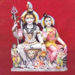 Marble Shiv Parvati Statues Manufacturer Supplier Wholesale Exporter Importer Buyer Trader Retailer in  Rajasthan India